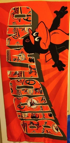 Baltimore Orioles Birdland Beach Towel Giveaway -Never Used Cover