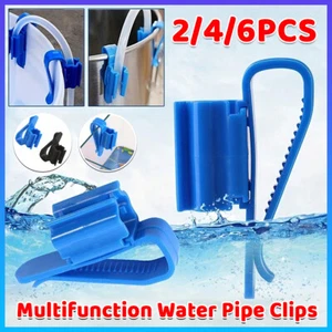2/4/6PCS Aquarium Fish Tank Filtration Clip Water Tube Hose Clamp Holder Set - Picture 1 of 24
