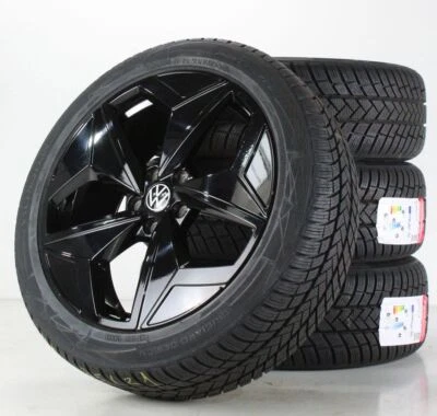 VW ID.3 Winterräder Vredestein 19 Zoll Alufelgen Andoya schwarz Felgen 10A601025 - Bild 1 von 4