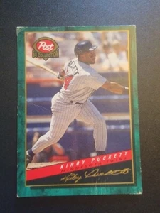 1994 Post Collection - #4 Kirby Puckett - Picture 1 of 2