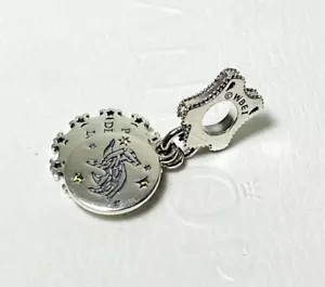 HP Hufflepuff Pandora Disney Charm "Patience Loyalty Dedication" New Year 2025 - Picture 1 of 3
