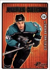2003-04 Pacific AHL Prospects DESTINED FOR GREATNESS #5 Jonathan Cheechoo BARONS