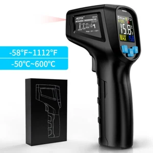 iM RC Digital Infrared Thermometer -50~600C Laser Temperature Meter Gun Digital - Foto 1 di 2