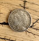 1896 P Morgan Silver Dollar Toning VF*