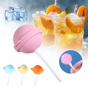 Moldeador de hielo de grado alimenticio para cócteles paletas de whisky piruletas reutilizables. - Imagen 1 de 24