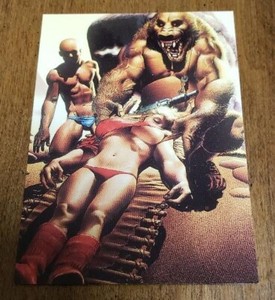 1993 Comic Images ART OF RICHARD CORBEN PRISM CHASE TRADING CARD Promo