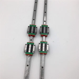20mm Linear Rail Guide HGR20 L-350mm HIWIN HGW20CC Rail Block CNC Router Kit - Picture 1 of 10