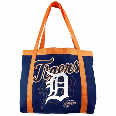 DETROIT TIGERS MLB Tailgate Canvas Tote Shoulder Beach Game Bag Purse NFL NEW Cover