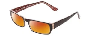 Moda Vision 2013 Unisex Polarized Sunglasses in Orange Crystal Mosaic Black 55mm - Bild 1 von 8