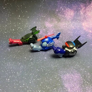 3 Dreamworks Turbo Racing Team Diecast Snails Smooth Move Police Copter Car Lot - Picture 1 of 4