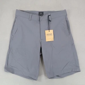 New J. Crew Tech Men’s Size 29 Gray Shorts 9” Inseam Stretch - Picture 1 of 5