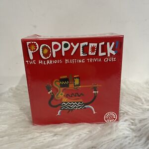 Poppycock The Hilarious Bluffing Trivia Quiz Game New Sealed Clarendon Games