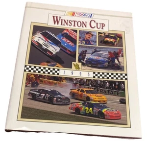 1995 Nascar Winston Cup Hardcover Yearbook Jeff Gordon - Picture 1 of 2