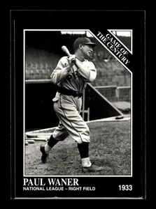 1993 Conlon Collection #672 Paul Waner (NM)(BAS) - Bild 1 von 2