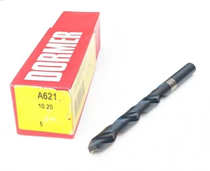 Z03: Dormer A621 10.2mm HSS engineers Jobber drill metal working 118 split point - Picture 1 of 2