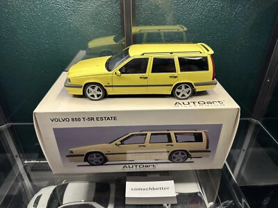 1/18 AUTOart Volvo 850 T-5R Estate Cream Yellow 79506 RARE - Image 1 of 4