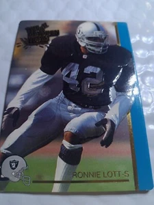 * 1991 #26 Ronnie Lott/Raiders S-#42 actiongeladen All Madden Team - Bild 1 von 6