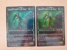 2pc Renata, Called to the Hunt (Showcase) FOIL x2 Theros Beyond Death NM CARD