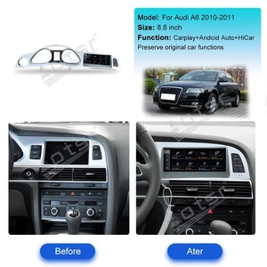 8.8" for Audi A6 2010-2011 Linux Car Radio Stereo Head Unit with Screen and GPS - Picture 1 of 11