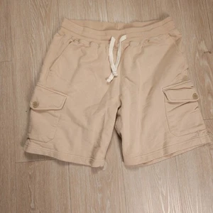 Pantaloncini cargo Todd Snyder felpati Terry da uomo taglia large kaki beige casual attivi - Foto 1 di 9