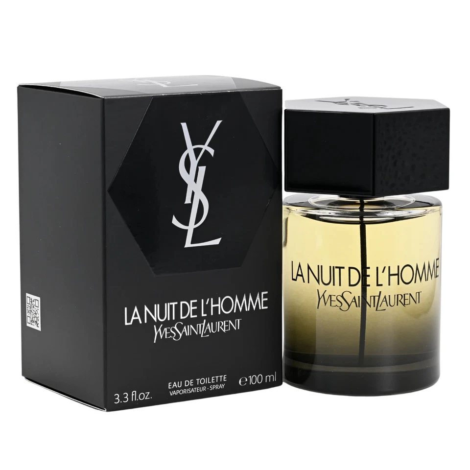 LA NUIT DE L'HOMME by Yves Saint Laurent cologne EDT 3.3 / 3.4 oz New in Box - Image 1 of 4