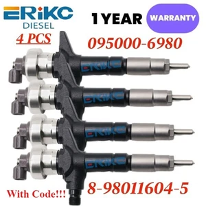 Inyector de motor de combustible 8-98011604-5 095000-6980 con código para Isuzu Holden - Imagen 1 de 6