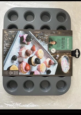 Jamie Oliver Muffinform 24 Cups doppelte Antihaftbeschichtung Spülmaschinenfest - Bild 1 von 2