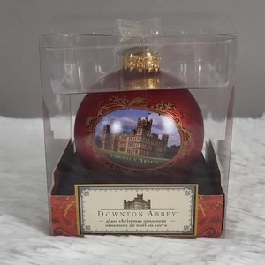 Adorno de Navidad de vidrio de la abadía de Kurt Adler Downton - Imagen 1 de 6