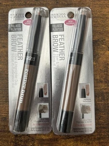 2 Physicians Formula Sopracciglia Piuma 6892 Marrone Chiaro, Fibra ed Evidenziatore 2 in 1 - Foto 1 di 3