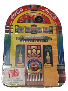 1998 Vintage Coca-Cola Coke Jukebox Sammlerstück Karamell Popcorn Dose VERSIEGELT - Bild 1 von 4
