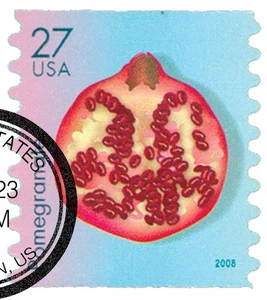 FRUITS SEEDS ON STAMPS - Vintage US Bundles (25 stamps per design) FREE SHIPPING - Picture 1 of 25