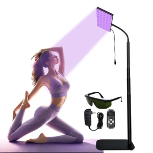 Tanning Lamp Thearpy Light for Home Use with Adjustable Stand Purple Light fo... - Picture 1 of 7