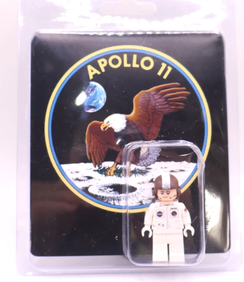 Lego apollo space minifigure printed on lego parts custom - Image 1 of 1