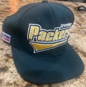 Vintage Starter Proline Green Bay Packers SnapBack Cap Mütze NFL Football Lesen - Bild 1 von 6