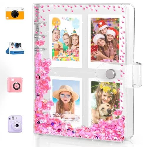 Álbum de fotos para niños para Instax Mini, álbum de fotos para Polaroid, aplicable a  Foto 1 de 4