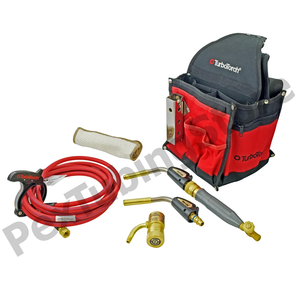 Kit de antorcha portátil TurboTorch 0386-1397 PL-DLXPT Deluxe, MAP-Pro/Propano Foto 1 de 1