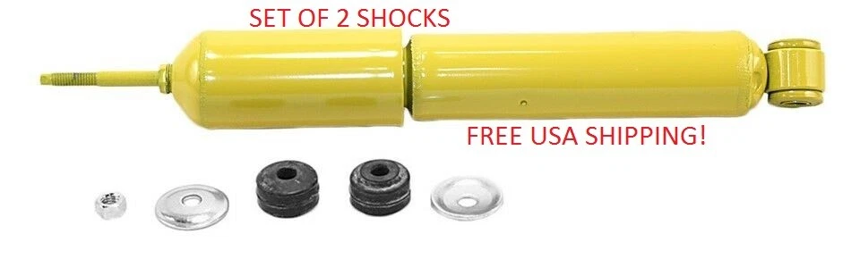 FORD E100 E150 ECONOLINE CLUB WAGON SET OF 2 FRONT SHOCK ABSORBERS  - Image 1 of 1