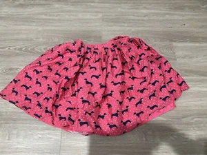 The Childrens Place TCP Pink  Kids Skirt Size Large 10/12 Dog Dachshund - Picture 1 of 3
