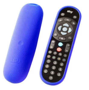 Sky Q Remote Control Shockproof Honeycomb COVER for latest Remote - Blue - UK  - Picture 1 of 4