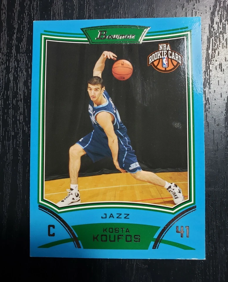 2007-08 Topps Bowman RC # 132 Kosta Koufos serie # 442/499 Foto 1 de 2