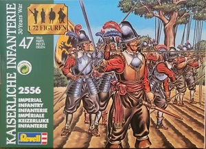 Kit a escala 1/72 REVEL IMPERIAL INFANTRY 30 Años Guerra #2556: ¡NUEVO, SELLADO DE FÁBRICA! - Imagen 1 de 2