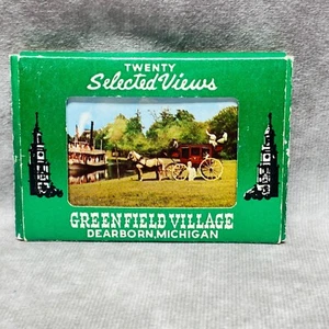 Vintage Greenfield Village 20 Selected Views Dearborn Michigan Henry Ford Museum - Picture 1 of 4