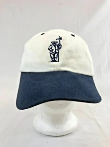 Aerospace Golf 2003 Baseball Cap Buckleback Hat Cream Navy Adjustable Cameo - Picture 1 of 10