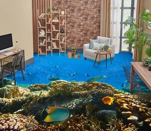 3D Ocean Coral A3148 Floor WallPaper Murals Wall Print Decal AU Vera 2023 - Picture 1 of 5