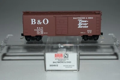 N Scale MTL 20346 Baltimore & Ohio 40' Single Door Boxcar 470751 C22044 - Image 1 of 2