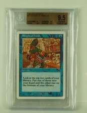 Sleight of Hand | MTG Starter '99 | BGS Beckett Graded 9.5 MINT (9|9.5|9.5|9.5)