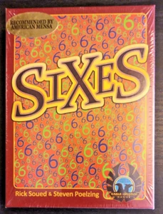SIXES - A CARD GAME By Eagle - Gryphon Games NEW/SEALED/USA SHIP$0/SHIPS INT'L - Picture 1 of 2