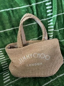 Jimmy Chop Tan Beach Bag Small Crochet - Picture 1 of 4