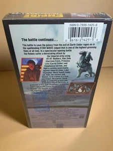Star Wars - Empire Strikes Back (VHS, 1990) Factory Sealed CBS FOX MINT - Picture 1 of 22
