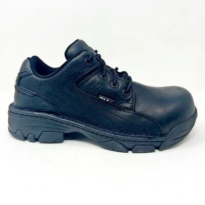 Zapatos de trabajo Wolverine Ayah Oxford negros para mujer punta ancha compuesta W02675 Foto 1 de 4